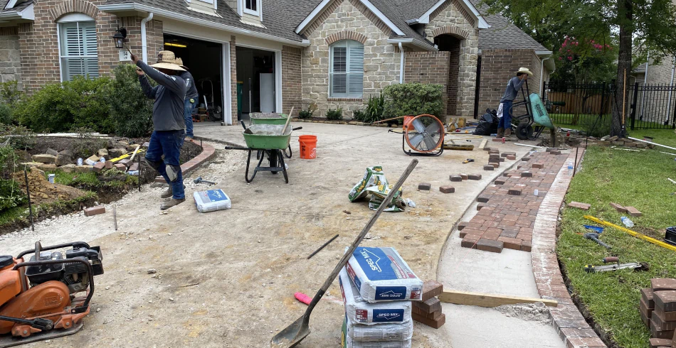 Paver Patio Installation